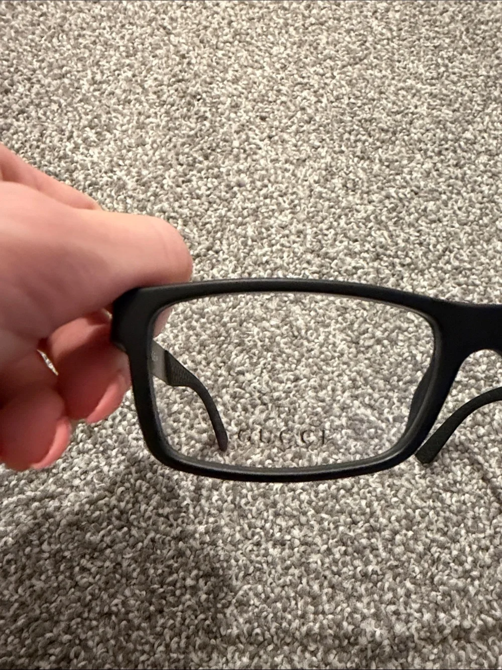 Authentic Gucci Black Eyeglasses
